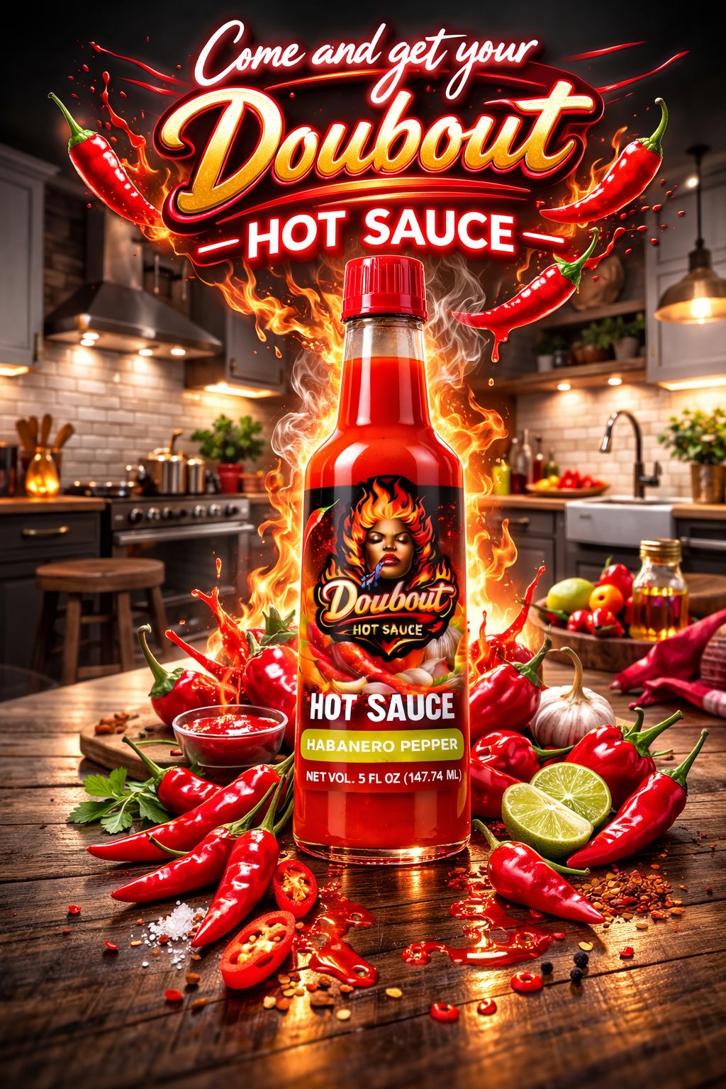 Doubout hot sauce